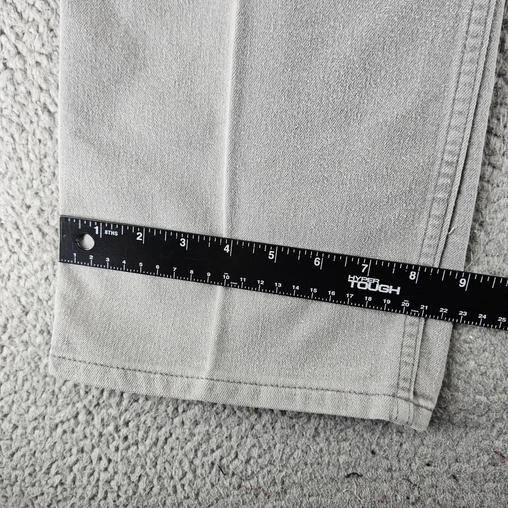 Levis Jeans‎ Mens 32x30 Gray Straight Leg Denim Mid Rise Zip Fly Classic